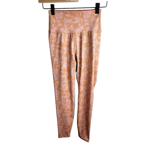 Wilo The Label Anthropologie 7/8 Length Legging Tropical Women's XS FLAW‎ - Picture 1 of 8
